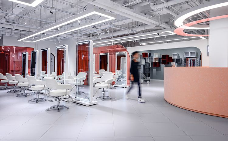 合肥美發(fā)店設(shè)計(jì)，如何巧妙利用裝修來(lái)吸引顧客主動(dòng)進(jìn)店?